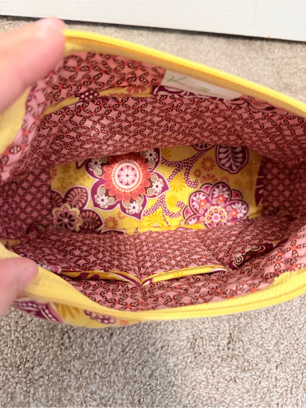 Vera Bradley Accessory Set Bali Gold Retired Pattern - Picture 10 of 13